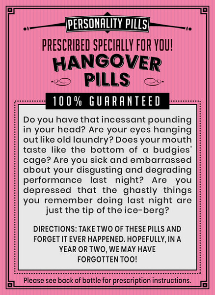Hangover Pills